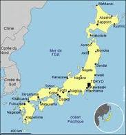 qcm 2010 agent des douanes carte du japon